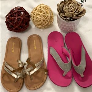 2 Girl sandals
